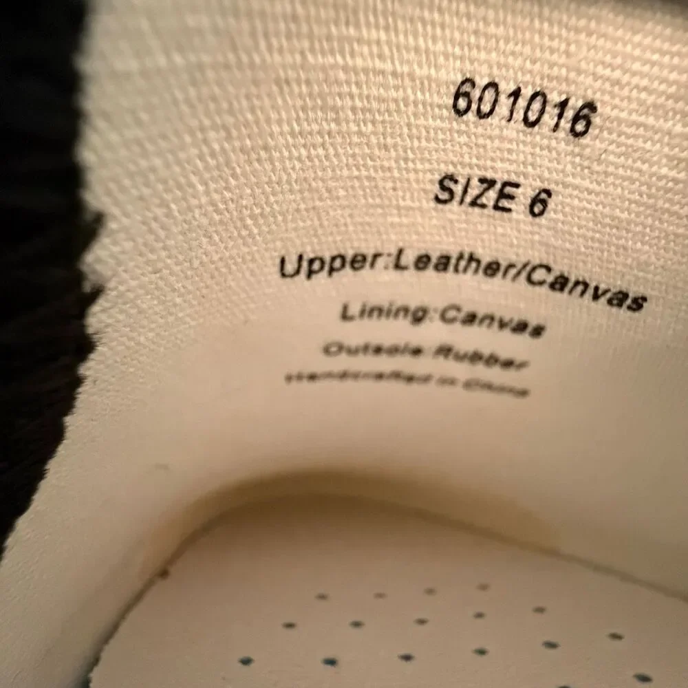 NWT Official Program big boy’s canvas slip on sneakers in camo/black/white Size - Picture 6 of 10